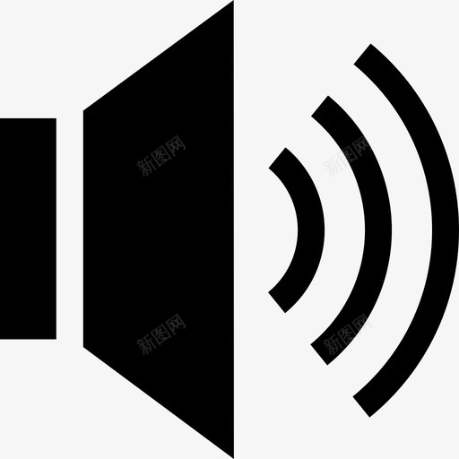 音频音频和视频第4版已填充图标svg_新图网 https://ixintu.com 已填充 音频 音频和视频第4版