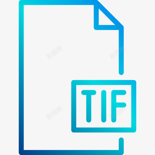 Tif文件和文件夹6线性渐变图标svg_新图网 https://ixintu.com Tif 文件和文件夹6 线性渐变