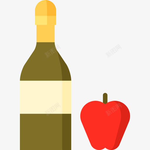 苹果酒西班牙风味2淡味图标svg_新图网 https://ixintu.com 淡味 苹果酒 西班牙风味2