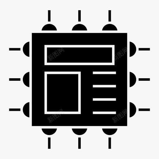 技术工厂工业图标svg_新图网 https://ixintu.com 制造 工业 工厂 技术 生产