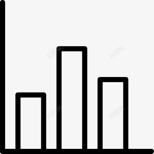 条形图商业和金融76线性图标svg_新图网 https://ixintu.com 商业和金融76 条形图 线性