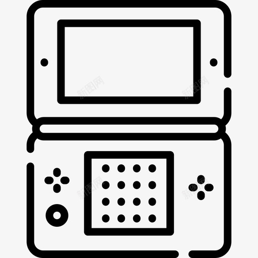 便携式游戏20线性图标svg_新图网 https://ixintu.com 便携式 游戏20 线性