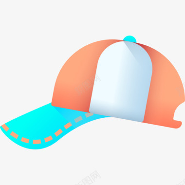 帽子夏季37彩色图标图标