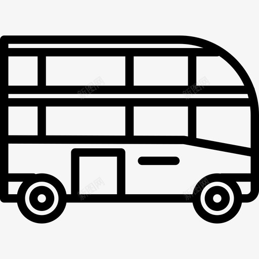 旅游巴士旅行133直达图标svg_新图网 https://ixintu.com 旅游巴士 旅行133 直达