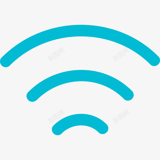 Wifi杂项20线性颜色蓝色图标svg_新图网 https://ixintu.com Wifi 杂项20 线性颜色蓝色
