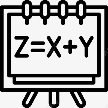 数学教育139线性图标图标