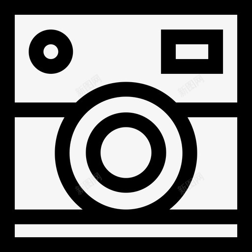 摄像机媒体技术10线性图标svg_新图网 https://ixintu.com 媒体技术10 摄像机 线性