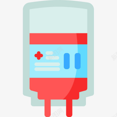 血袋献血18扁平图标图标