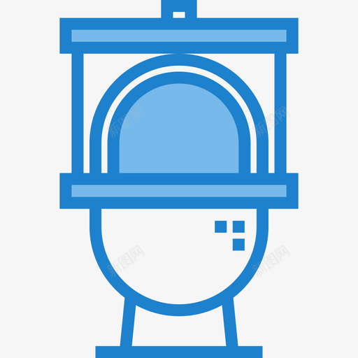 卫生间家用设备5蓝色图标svg_新图网 https://ixintu.com 卫生间 家用设备5 蓝色