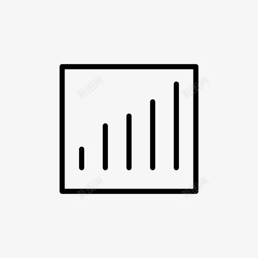简单曲线增长曲线图标svg_新图网 https://ixintu.com 值 图标 增长曲线 简单曲线