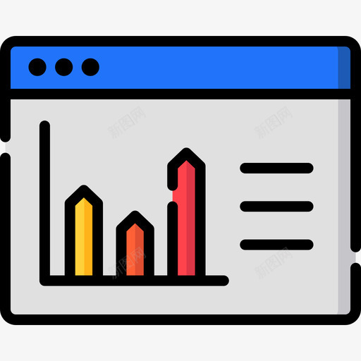 分析商业分析10线性颜色图标svg_新图网 https://ixintu.com 分析 商业分析10 线性颜色