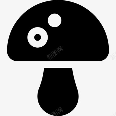 蘑菇天然36填充图标图标