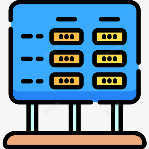 标志服务区线颜色图标svg_新图网 https://ixintu.com 服务区 标志 线颜色