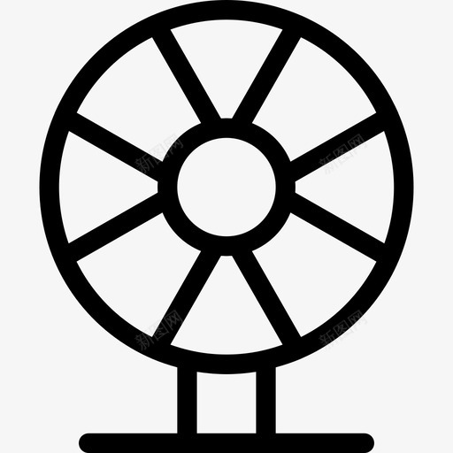 风扇智能屋2线性图标svg_新图网 https://ixintu.com 智能屋2 线性 风扇