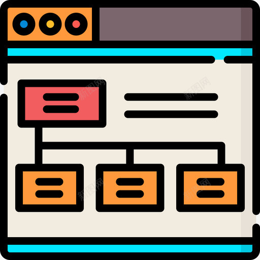 网站地图网页51线颜色图标svg_新图网 https://ixintu.com 线颜色 网站地图 网页设计51
