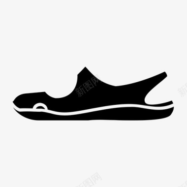 水鞋男女图标图标