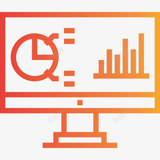 分析营销25梯度图标svg_新图网 https://ixintu.com 分析 梯度 营销25
