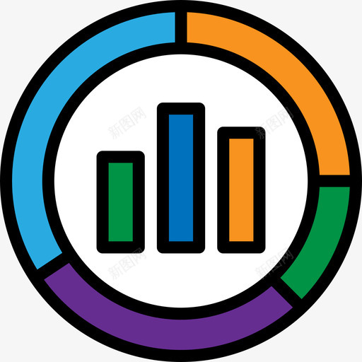 分析搜索引擎优化网站4线性颜色图标svg_新图网 https://ixintu.com 分析 搜索引擎优化网站4 线性颜色