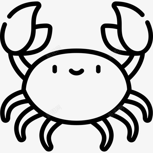 螃蟹海盗30直系图标svg_新图网 https://ixintu.com 海盗30 直系 螃蟹
