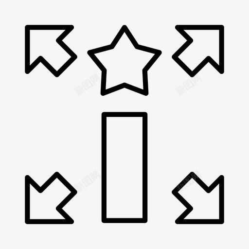 优化内容管理数字营销图标svg_新图网 https://ixintu.com 优化 关键词 内容管理 搜索引擎优化 数字营销 社交媒体