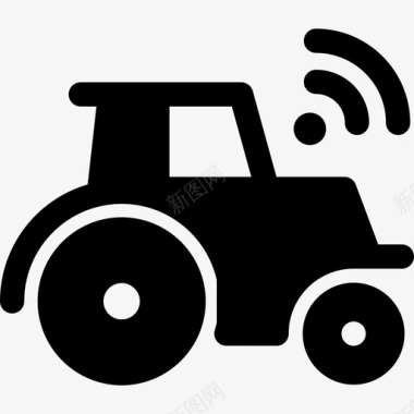 拖拉机智能农场10装满图标图标