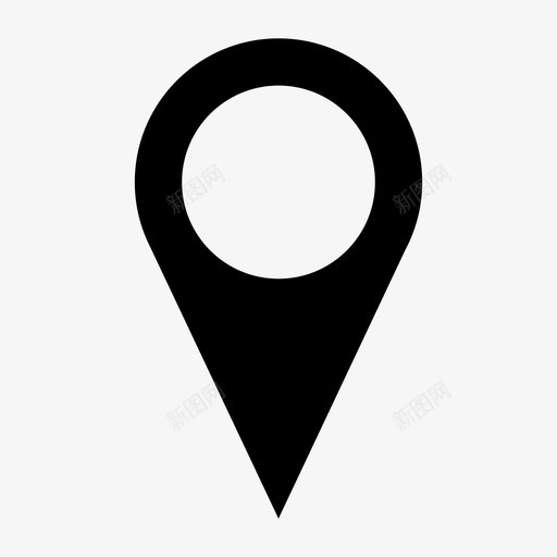 地图标识位置搜索和查找svg_新图网 https://ixintu.com 位置 地图标识 搜索和查找