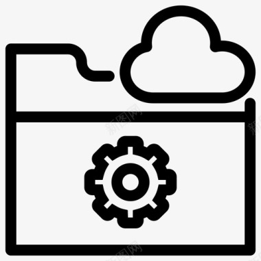 云文件夹管理备份设置图标图标