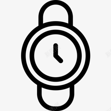 手表购物119直线型图标图标
