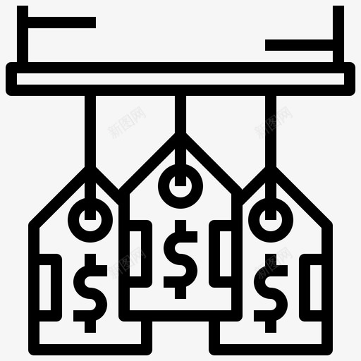 价格标签百分比销售图标svg_新图网 https://ixintu.com 价格标签 百分比 超市 销售 黑色星期五大纲