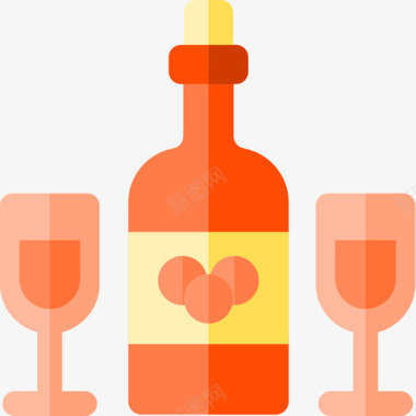 酒爱情65平淡图标图标
