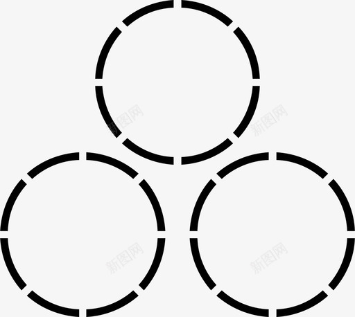 圆几何体形状图标svg_新图网 https://ixintu.com 几何体 圆 形状 简单圆