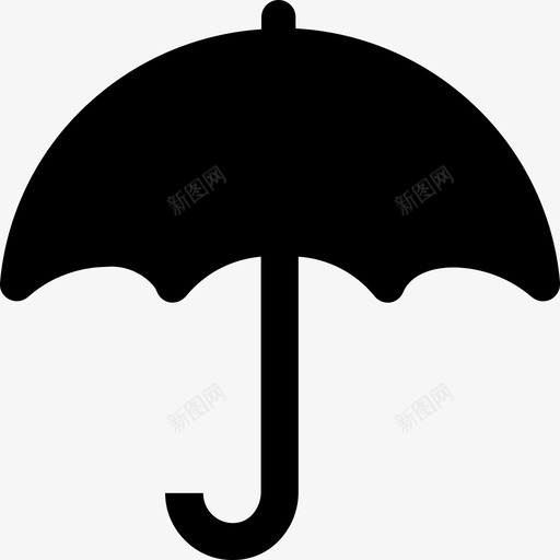 伞雨季节图标svg_新图网 https://ixintu.com 伞 天气 季节 季节实心图标 雨