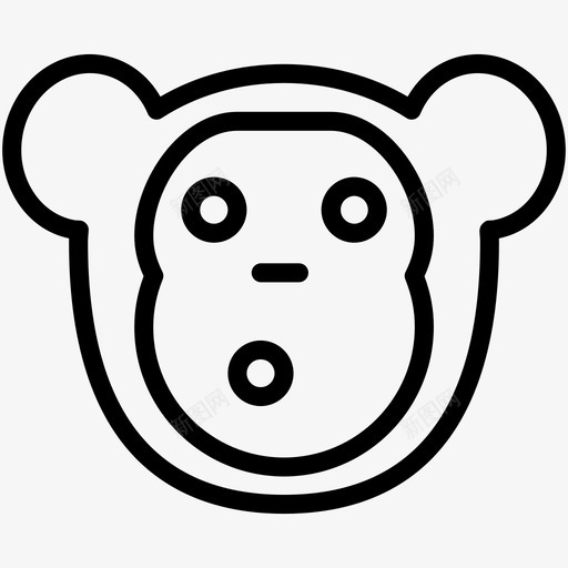 Monkeysvg_新图网 https://ixintu.com Monkey