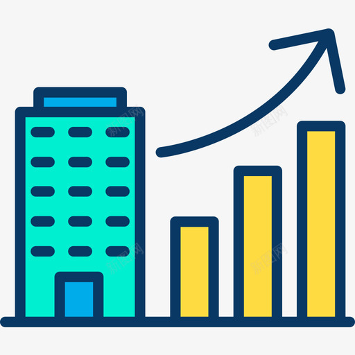 分析商业和管理7线性颜色图标svg_新图网 https://ixintu.com 分析 商业和管理7 线性颜色