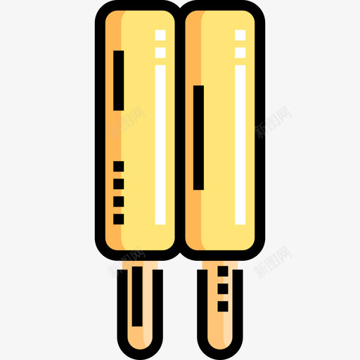 冰棒甜点糖果6线性颜色图标svg_新图网 https://ixintu.com 冰棒 甜点糖果6 线性颜色