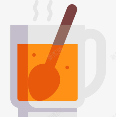 热茶秋季55平淡图标图标