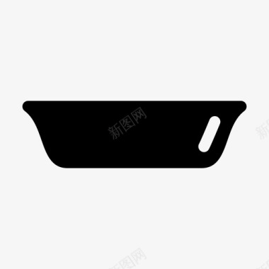 烤盘烘焙烤箱图标图标