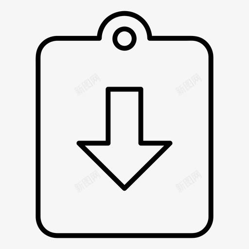 分配返回箭头剪贴板图标svg_新图网 https://ixintu.com 分配返回 剪贴板 向下 基本图标所有尺寸 平板电脑 箭头