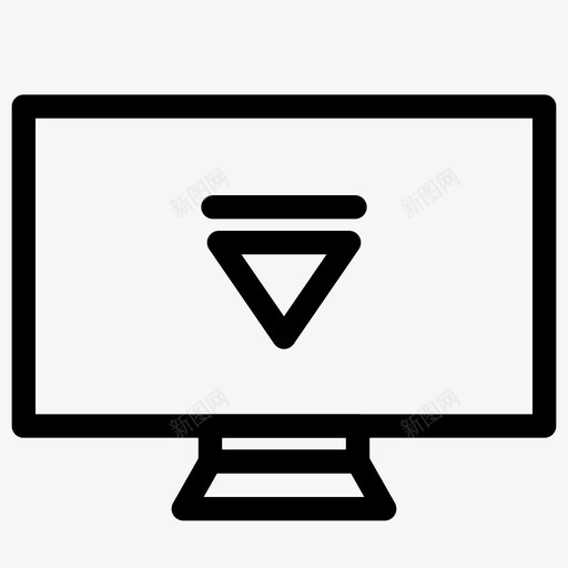 屏幕监视器桌面download图标svg_新图网 https://ixintu.com download office屏幕监视器 pc 下载屏幕监视器 桌面