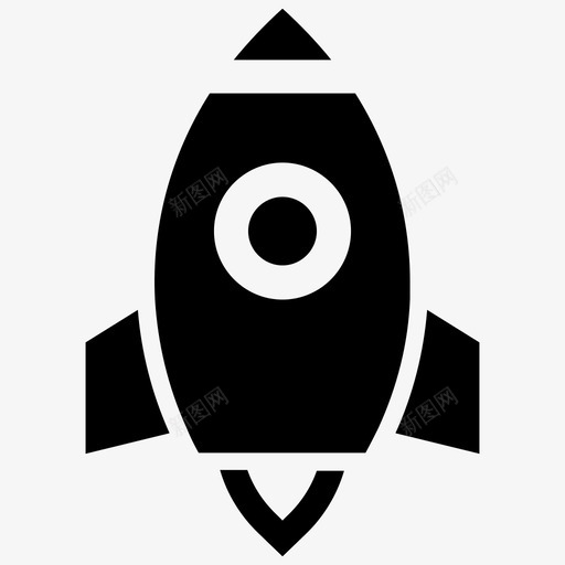 火箭飞机发射图标svg_新图网 https://ixintu.com 发射 启动 响应用户界面UI矢量图标 导弹 火箭 飞机