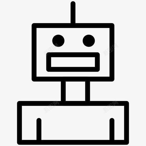 Robot-2svg_新图网 https://ixintu.com Robot-2