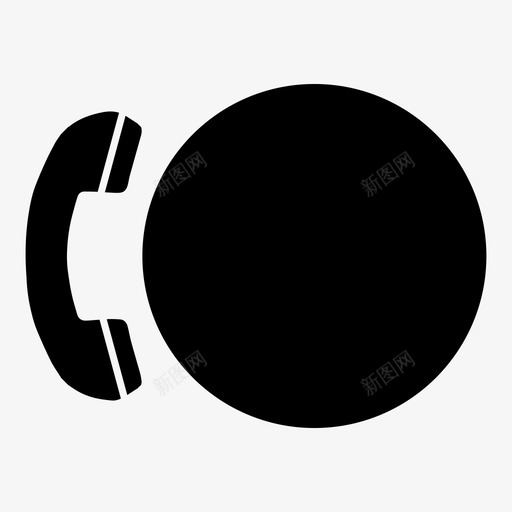 电话呼叫对话图标svg_新图网 https://ixintu.com 呼叫 呼叫中心 对话 拨号 电话 电话呼叫