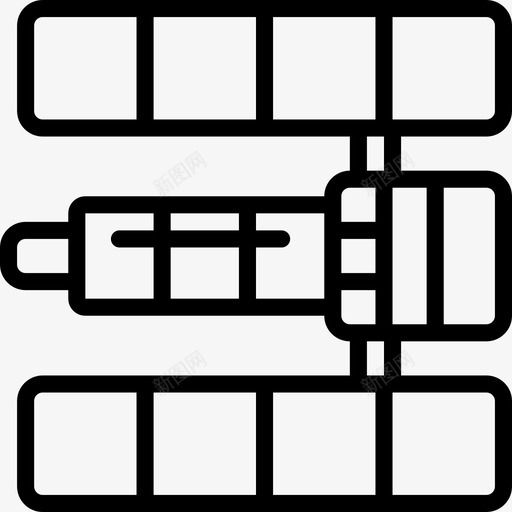 卫星天文学11直线图标svg_新图网 https://ixintu.com 卫星 天文学11 直线