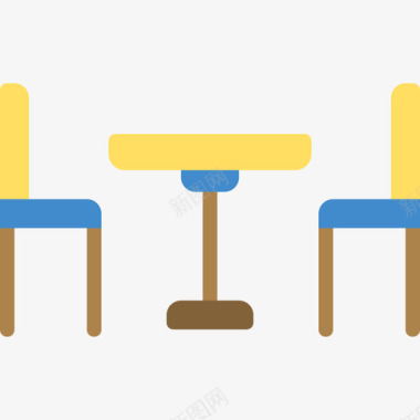 餐桌家具和家用16平的图标图标