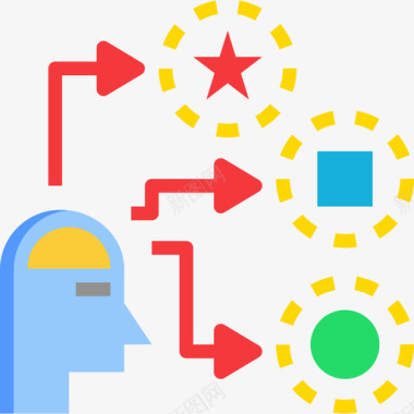 Choicestartups9扁平图标图标