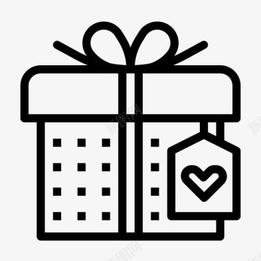 爱情礼物生日礼物图标图标