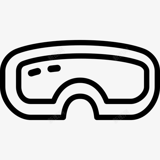 Gogglessvg_新图网 https://ixintu.com Goggles