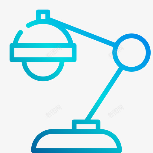 78办公室台灯直线坡度图标svg_新图网 https://ixintu.com 78办公室台灯 直线坡度