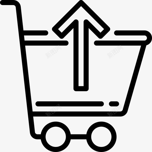 退货购物和电子商务3线性图标svg_新图网 https://ixintu.com 线性 购物和电子商务3 退货