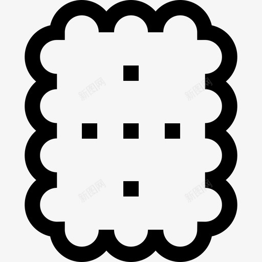 曲奇食物67直系图标svg_新图网 https://ixintu.com 曲奇 直系 食物67